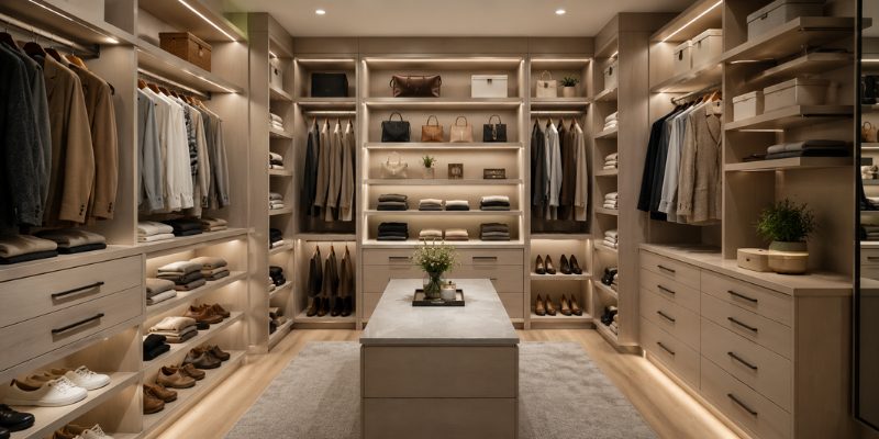 Walk In Closet Shelving Ideas for Modern Homes